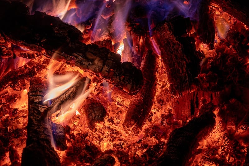 Campfire Under the Stars